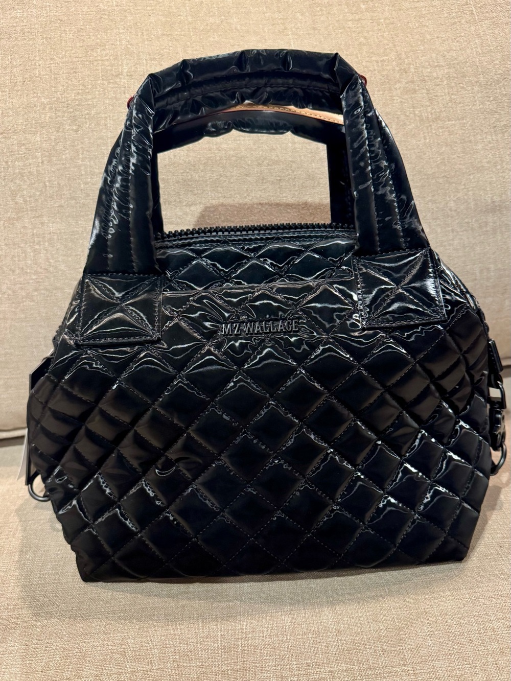 MZ Wallace Sutton Deluxe in Black Liquid NWT! Never used!